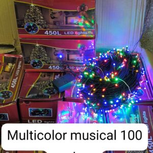 ✅ LUCES NAVIDEÑAS MUSICAL MULTICOLOR 100 METROS
