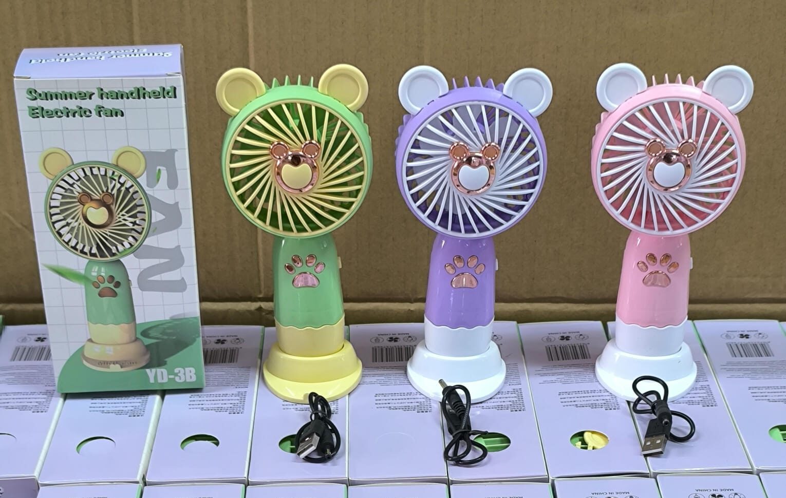 ✅ VENTILADOR DE MANO KAWAI