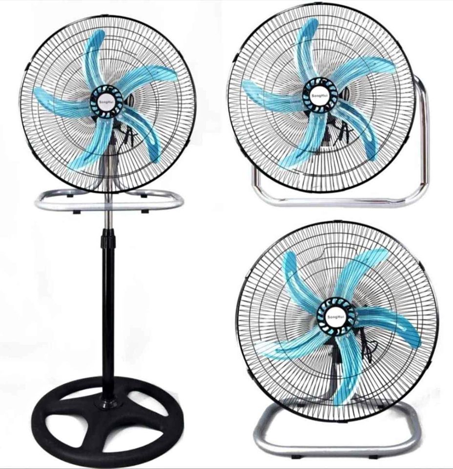 Ventiladores 3 EN 1 aspas de Metal