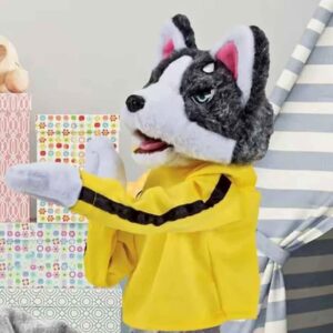 PERRO HUSKI TITERE KARATECA