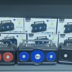 ⭕Radio , Parlante , Linterna, Power Bank Solar y Recargable con USB (grande)