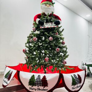 ARBOL NAVIDEÑO CON BASE REALISTA