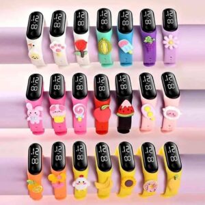 RELOJ DIGITAL ACUÁTICO KAWAI KAWAII PARA NIÑOS Y NIÑAS RESISTENTE AL AGUA