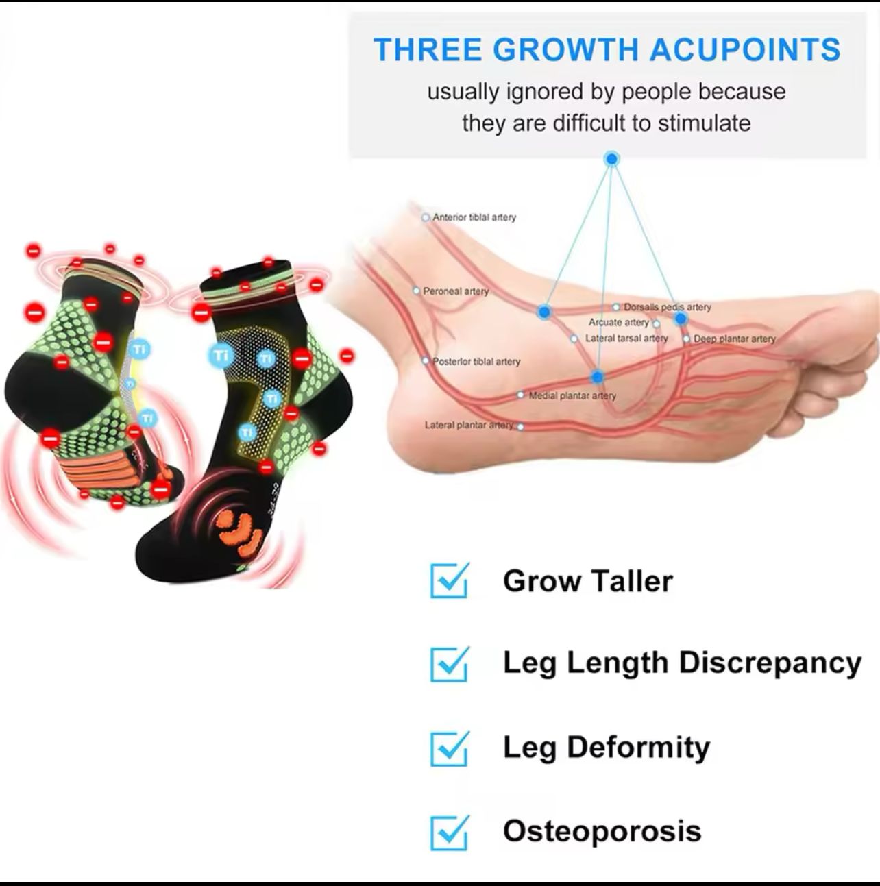 CALCETINES DE COMPRESION DEPORTIVOS - Imagen 3