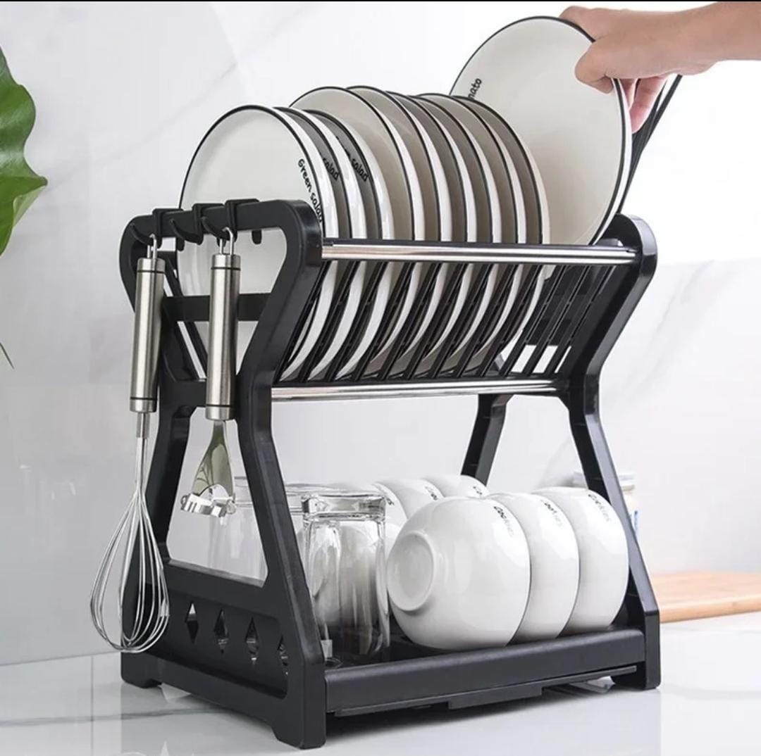 ESCURRIDOR DE PLATOS DE 2 NIVELES
