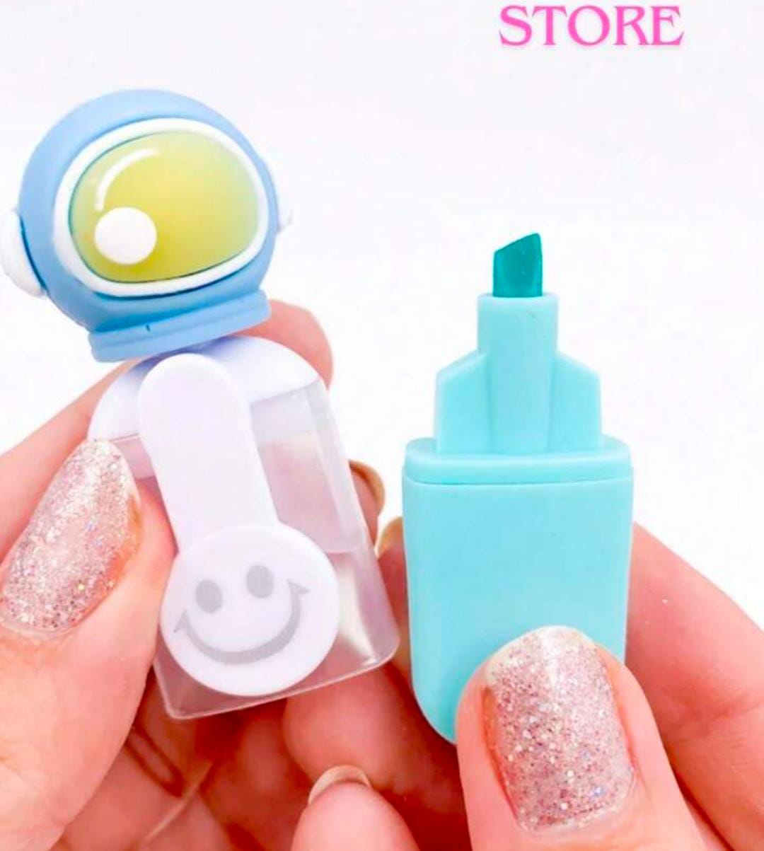 ESTUCHE DE RESALTADORES KAWAII - Imagen 4