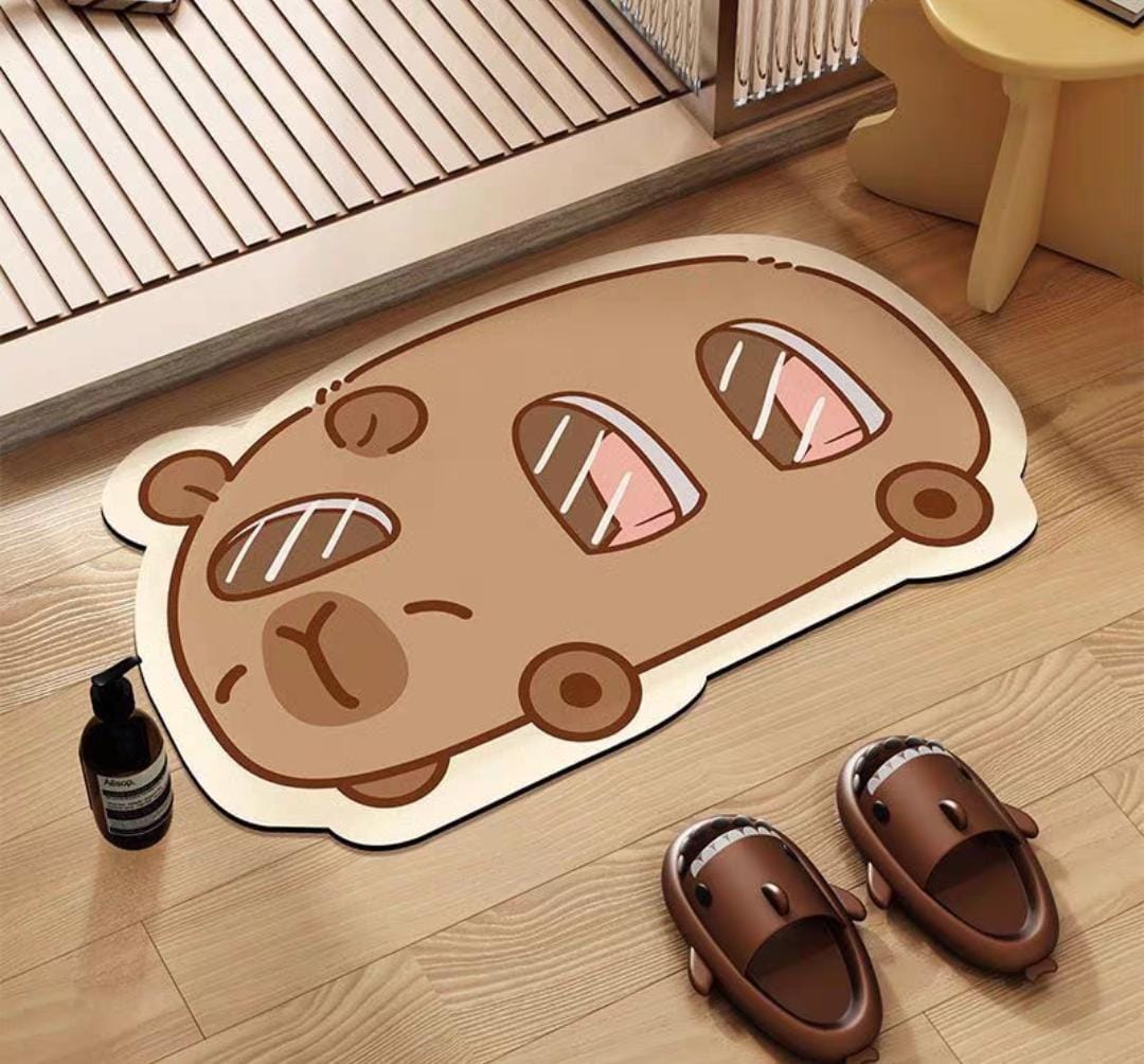 ALFOMBRA CAPYBARA RECORTADO - Imagen 2
