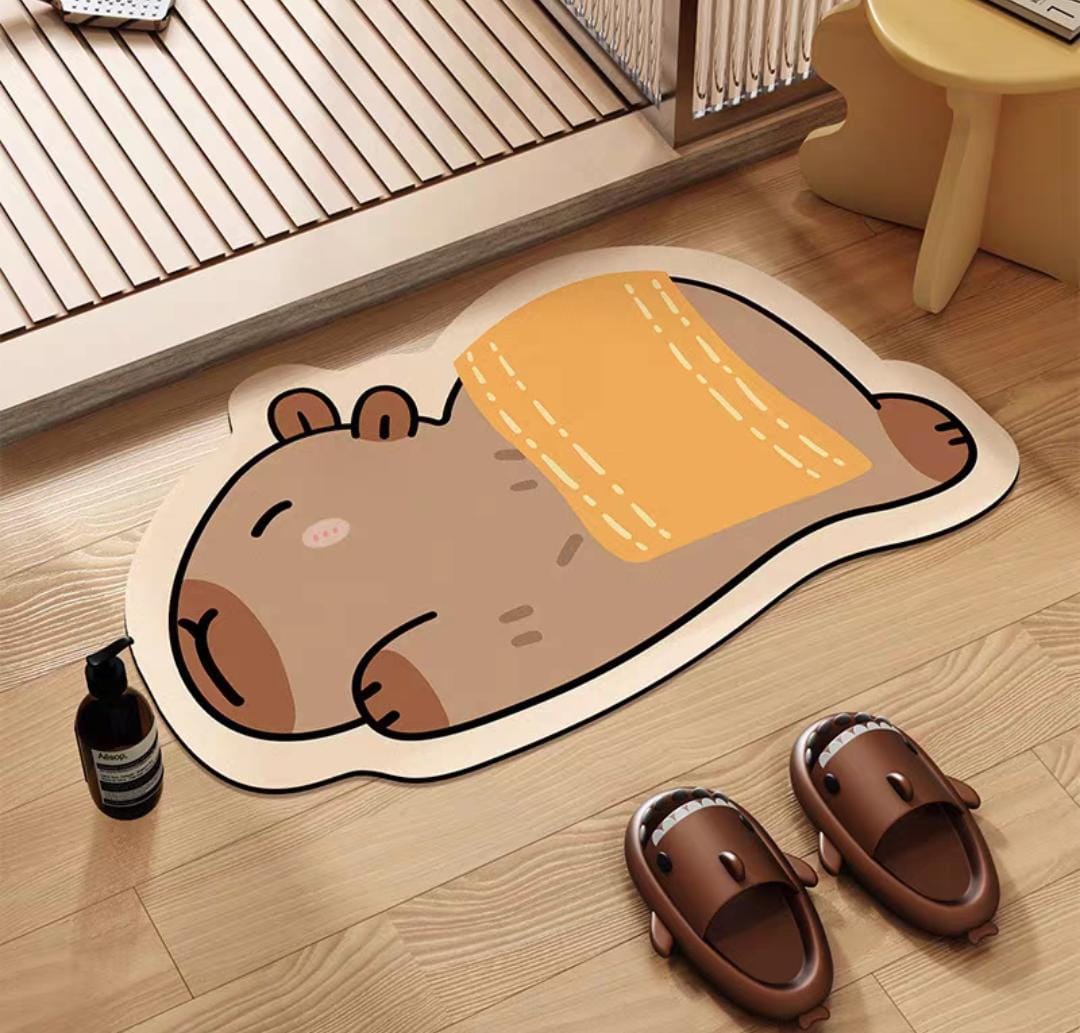 ALFOMBRA CAPYBARA RECORTADO