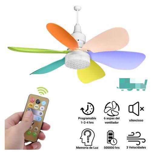 Luz de ventilador de techo