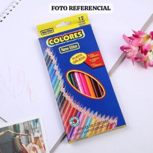 SET DE COLORES DE 12 PZs