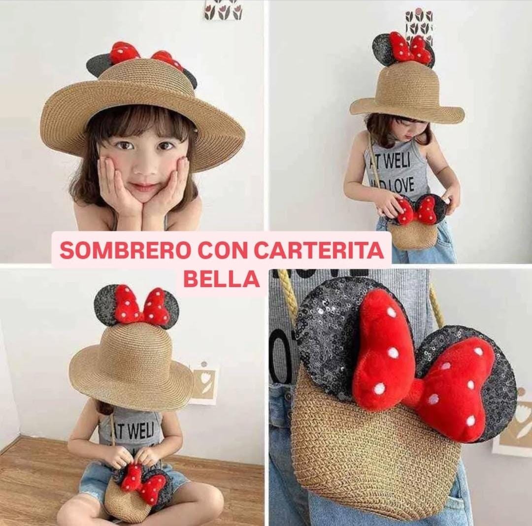 PACK SOMBRERO +MORRAL MINNIE