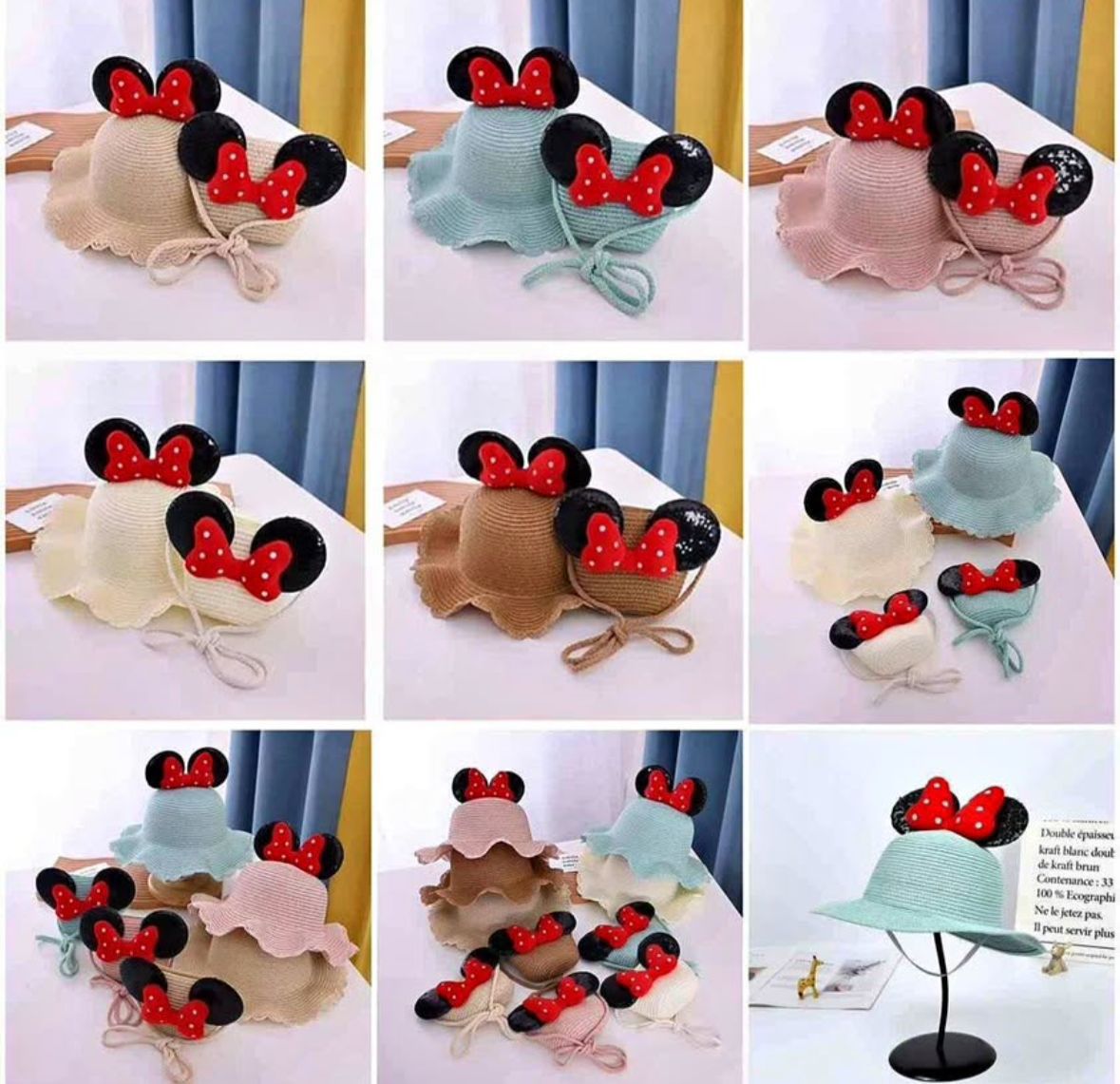 PACK SOMBRERO +MORRAL MINNIE - Imagen 2