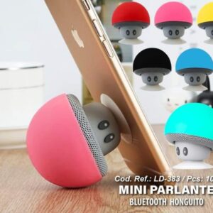 Mini Parlante Bluetooth con Diseño de Hongo