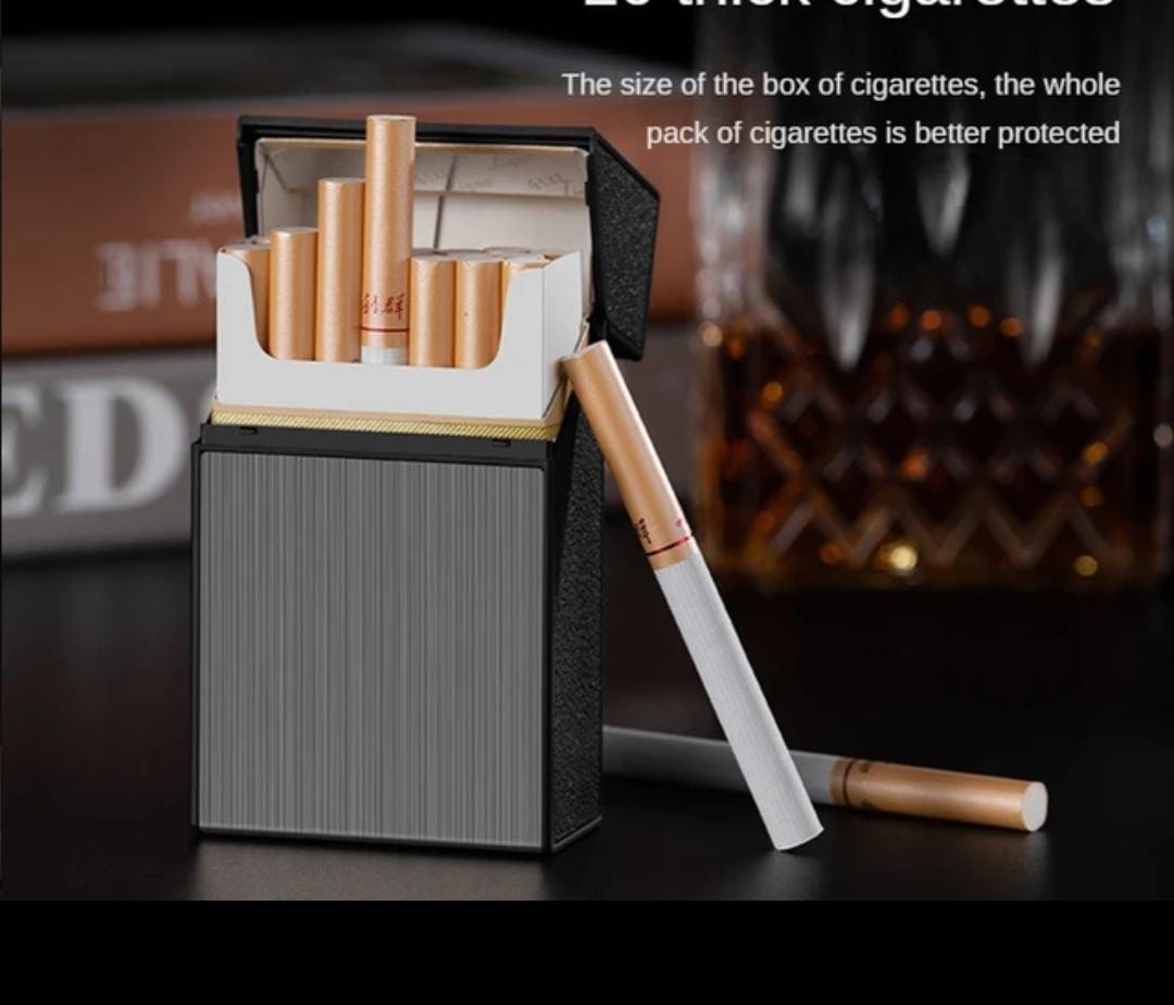 Cigarrera Con Encendedor Recargable - Imagen 5