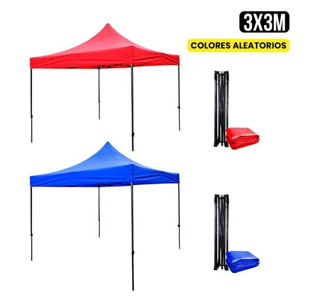 TOLDO PLEGABLE CON MONTAJE RÁPIDO 3x3